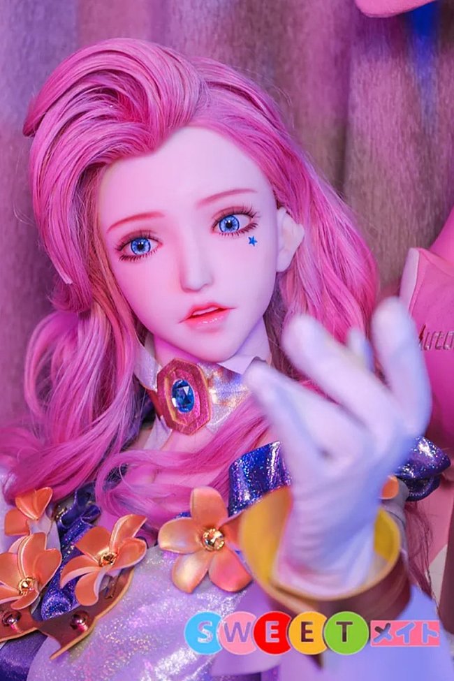 魔族人形 MOZU DOLL 芬妮 ピンク髪 艶麗 美人 コスプレ ラブドール 163cm Hカップ 爆乳ドール TPE製