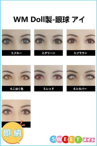 即納商品 WM dollラブドール 専用眼球 1セット 身長100cm以上のドール用