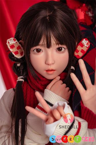 SHEDOLL かわいい 普乳ラブドール 148cm Dカップ 洛小乙2.0ちゃん と 168cm Dカップ 楚玥 掲載画像はフルシリコ製 ダッチワイフ
