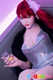 LACEDOLL 夏沫 168cm看板娘 リアルドール Dカップ赤髪 等身大人形 フルシリコン製