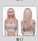 Wonder Dolly 軟性&硬性シリコン ヘッド単体head頭部のみ ボディ無し 韓国アイドル ラブドール M16ジョイント