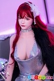 LACEDOLL 夏沫 168cm看板娘 リアルドール Dカップ赤髪 等身大人形 フルシリコン製