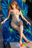 Jiusheng Doll 148cm #45 Yukiko Bカップ 水着 シリコン頭部+TPE身体 貧乳 リアルドール