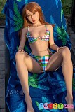 Jiusheng Doll 148cm #45 Yukiko Bカップ 水着 シリコン頭部+TPE身体 貧乳 リアルドール