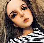 Mini Doll 75cm M10   ミニ シリコン 二次元顔 等身大リアルドール