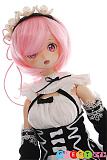ピンク髪リアルドール 顔