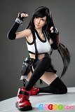 Game Lady NO.03M エロ 漫画 ティファ・Tifa 可愛い ラブドール 小型 100cm Bカップ シリコン 人形 オナホー 宣材写真と同じ衣装付き