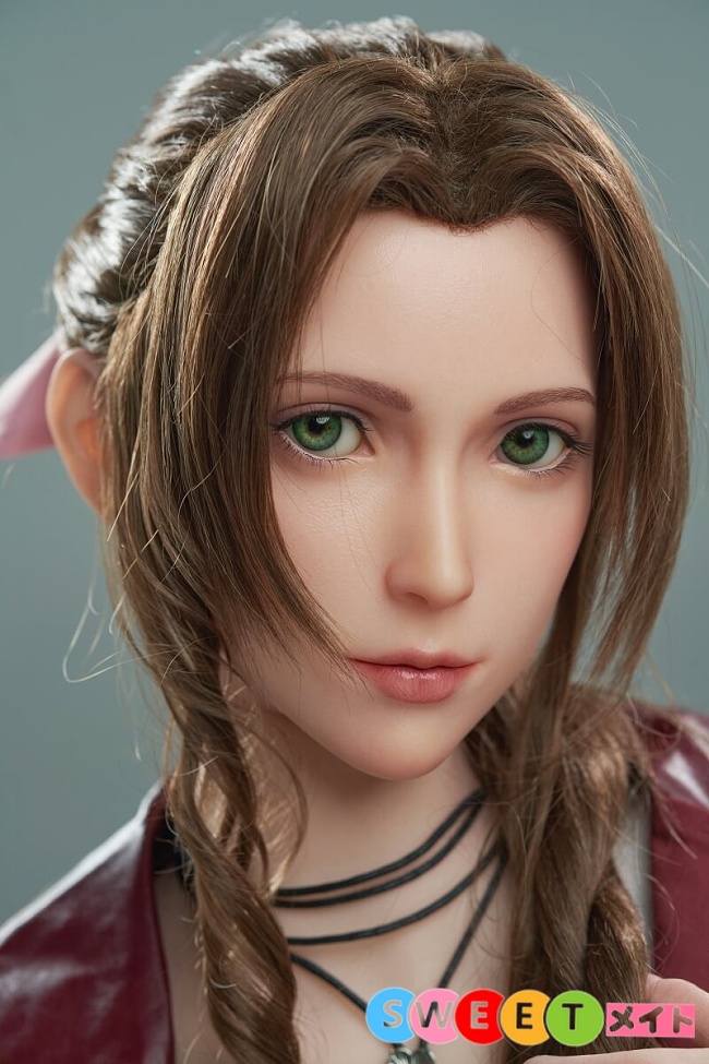 Game Lady 167cm No.04 FF7 Aerith エアリス Dカップ シリコン 美人顔 sexラブドール