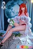 XTDOLL 160cm XT-S1 Ruby Gカップ巨乳 コスプレ シリコン ピンク髪 ダッチドール
