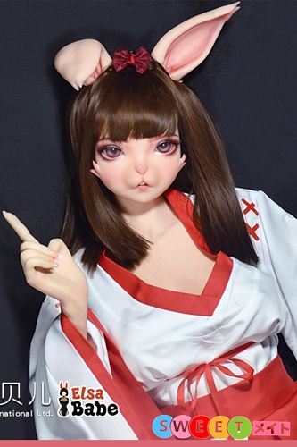 ElsaBabe ZHB002 相田里奈 ウサギの獣娘 アニメ 顔 ラブドール 150cm シリコン 人形