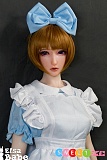 ElsaBabe HA007 秋山直子 可愛いメイドーシリコン リアル ドール 102cm