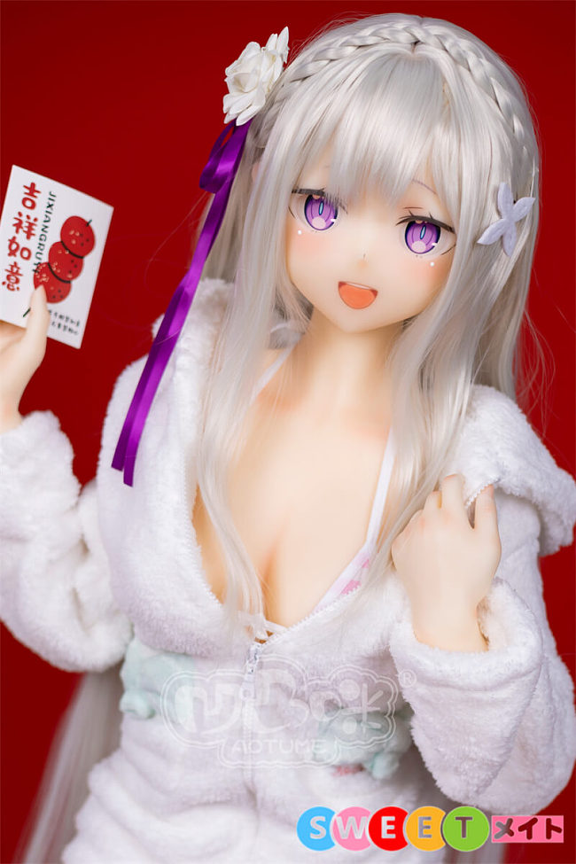 Aotume Doll #125 爱蜜莉雅 アニメ ダッチワイフ コスプレ 155cm Cカップ シリコン製 エロドール ヘッド&ボディ材質選択可能 M16接続