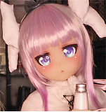 Aotume Doll #124-2 神崎ひでり 142cm 男性ボディ アニメ ふたなり セックス 人形 シリコン製 ペニス二つ付属