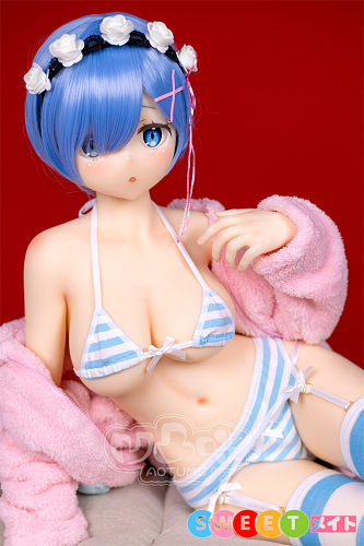 Aotume Doll #126 レム 145cm Dカップ リアル ドール コスプレ シリコン製 アニメ sexdoll ヘッド&ボディ材質選択可能 M16接続