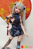 チャイナドール アニメ風 ElsaBabe RAD015 芝田遥 可愛いアニメラブドール 148cm コスプレ 銀髪