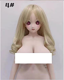 Mini Doll  60cm 巨乳 金髪sex 人形 ソフトビニールヘッド+シリコンボディ 軽量化ダッチワイフ