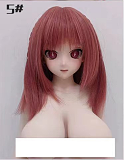 Mini Doll  60cm 巨乳 金髪sex 人形 ソフトビニールヘッド+シリコンボディ 軽量化ダッチワイフ
