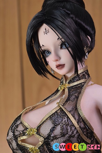 Mini Doll 小さいラブドール 60cm 巨乳 黑悟空の四妹 ソフトビニール製ヘッド+シリコン製ボディ 軽量化ダッチワイフ