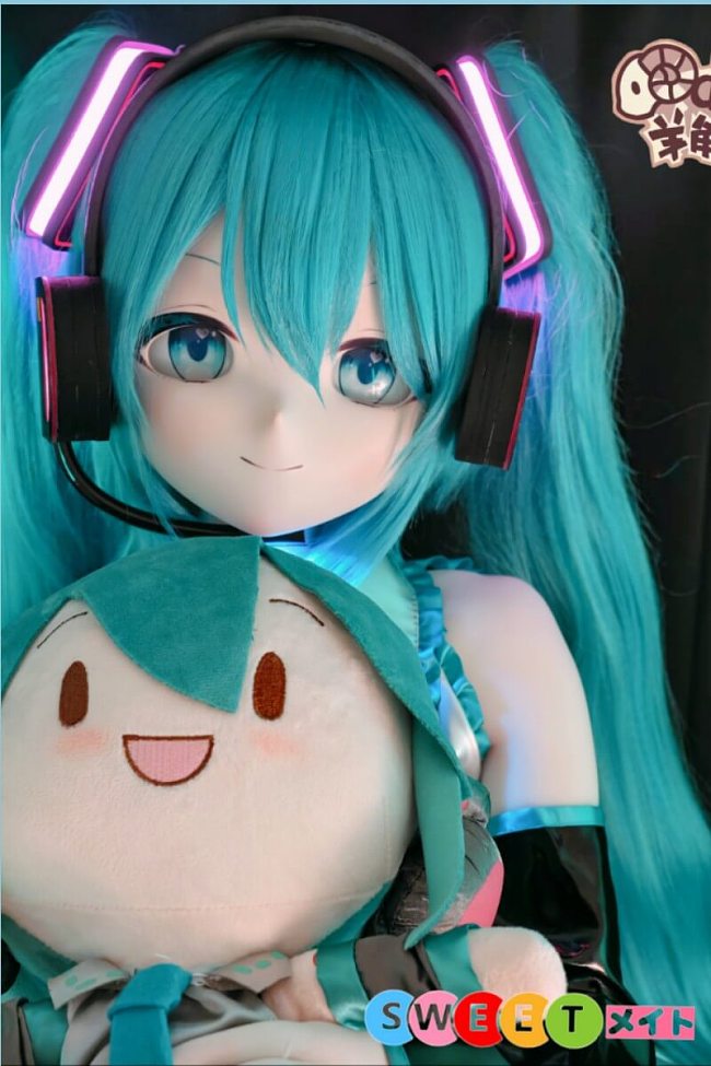羊角社 アニメ 155cm 初音未来 人気 コスプレ ラブドール AAカップ貧乳 ビニールヘッド+S-TPEボディ