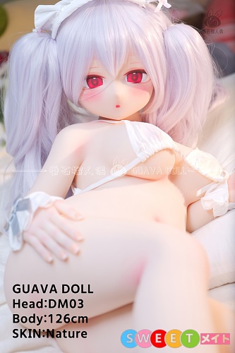 Guavadoll DM03 126cm ろり系アニメドール Eカップ ビニールヘッド＋TPEボディ 等身大人形