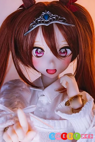 Mini Doll 明日香 60cm 巨乳 sex 人形 ソフトビニールヘッド+シリコンボディ コスプレ ダッチワイフ