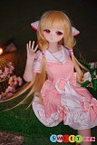 ビニールヘッド+シリコンボディのリアルな112cmロリ系ドール