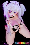 黒いビキニを着たエロ可愛い満月人形 125cm TPEボディ