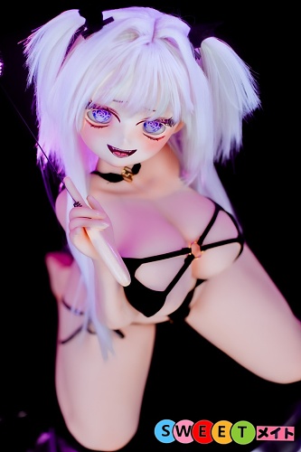 満月人形 泡芙 エロ 黒い ビキニ アニメ 風 ドール 125cm Gカップ  ビニールヘッド+TPEボディ