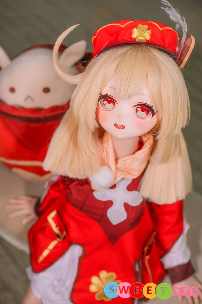 満月人形 小可喵 123cm小柄で幼い系ドール かわいい アニメ Cカップ ビニールヘッド+ TPEボディ