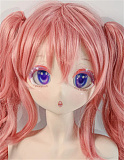 Guavadoll アニメ風ドール ビニールヘッド単体 ご指定のキャラクターをカストマイズ可能&138cm-150cmのボディに適用