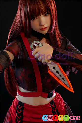 Sino Doll 戦闘機 S43 Linqiu 赤髪の艶麗戦士 等身大セックス人形 167cm Fカップ 褐色ラブドール フルシリコン製 ダッチワイフ