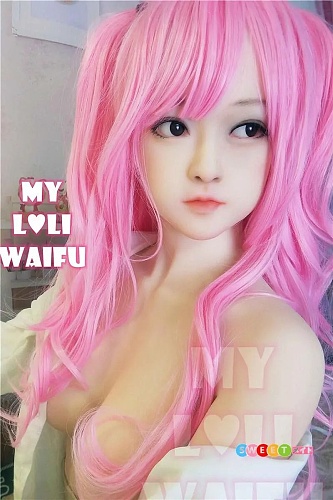 My Loli Waifu 陽葵Haruki ピンク髪のコスプレメイド ダッチワイフ 150cm Cカップ 普乳リアルドール シリコン頭部+TPEボディ