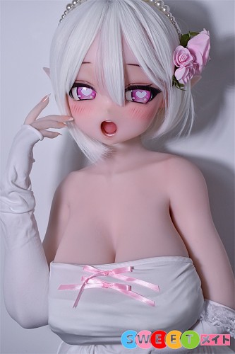 ElsaBabe RAD043 淺香 萌里 148cm シリコン 可愛い子 アニメ 系 セックス人形 白い髪
