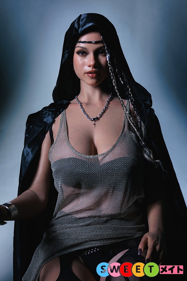 FANREAL 168cm Fカップ 褐色肌 闇の魔女 vanessa ROS機能あり シリコン製 ラブドール