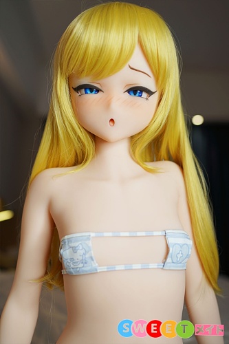 色気美人 Irokebijin Rio-B 130cm 黄色い 髪 キャラクターアニメドール Aカップ S-TPE製