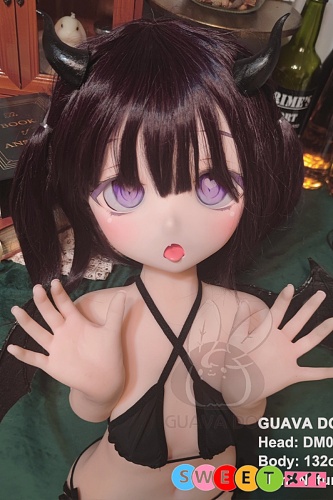 Guavadoll DM02 ソフトビニールヘッド+TPEボディ アニメドール 132cm AAカップ