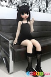 長い黒髪の可愛いルックス DM02 ダッチワイフ