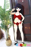 Guavadoll 136cm AAカップ DM02 お茶目で可愛い舌出し二次元ドール ビニールヘッド+TPEボディ