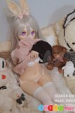 Guavadoll SANA ビニールヘッド+TPEボディ アニメドール 132cm AAカップ