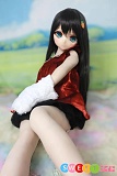 Guavadoll 136cm AAカップ DM02 お茶目で可愛い舌出し二次元ドール ビニールヘッド+TPEボディ
