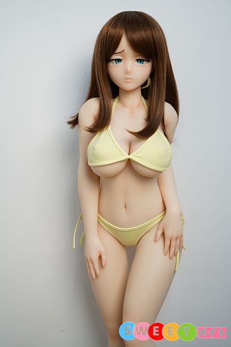 色気美人 Irokebijin Rico-A シリコン ラブドール アニメ 黄色 ビキニ Cカップ 95cm