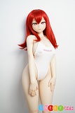 色気美人 Irokebijin Akane 90cm まばゆいレッドカラー髪 アニメラブドール Dカップ シリコン製