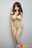 色気美人 Irokebijin Rico-A シリコン ラブドール アニメ 黄色 ビキニ Cカップ 95cm