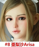 My Loli Waifu 口開閉 Ayaヘッド単体 掲載画像はROS機能付き軟質シリコン ツインテール セックス人形