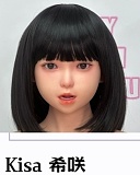 My Loli Waifu 口開閉 Ayaヘッド単体 掲載画像はROS機能付き軟質シリコン ツインテール セックス人形