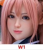 My Loli Waifu 口開閉 Ayaヘッド単体 掲載画像はROS機能付き軟質シリコン ツインテール セックス人形