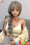 sexdoll Doll Senior 萌音 148cm Cカップ 銀髪 三つ編み