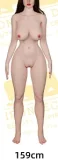 Irontech Doll S33 161cm Fカップ巨乳 「新ボディー 」小麦色の欧米の女神  フルシリコン製ダッチワイフ