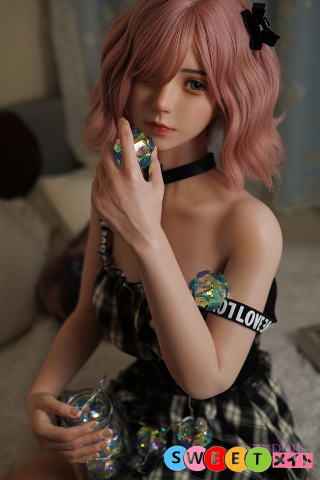 FUDOLL J013 150cm Bカップ ピンク 髪 かわいい ラブドール sex ドール シリコン