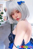 FUDOLL 155cm Aカップ J007 銀髪 貧乳 エロ セックス 人形 シリコン頭部+TPE身体